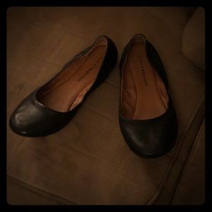 Lucky Brand Black Flats